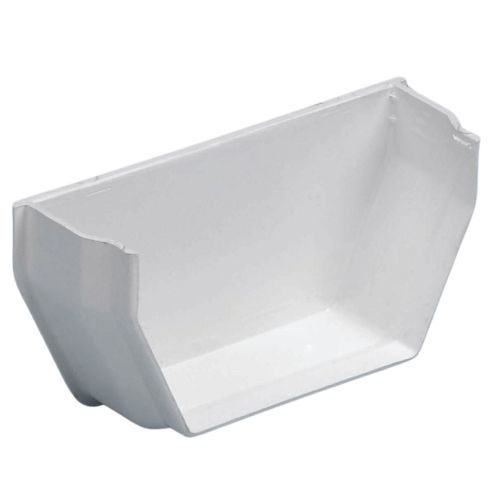 Square Internal Stop End White