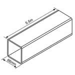 Square Pipe Drawing