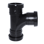 Aquaflow 40mm Push Fit Triple Socket Swept Bend 90°