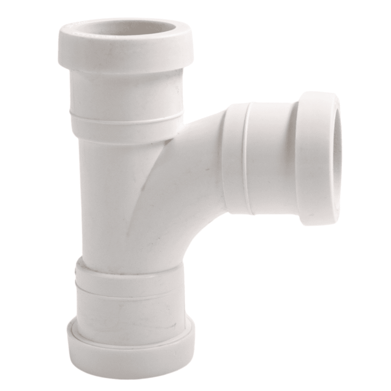 Aquaflow 40mm Push Fit Triple Socket Swept Bend 90°