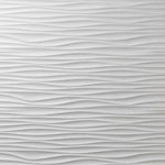 Full Tile Wave Matt Wall Panel | 1000mm x 2.4m x 10mm