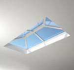 uPVC flat roof lantern 1.5m x 3m White image 3