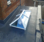uPVC flat roof lantern 1.5m x 3m White image 5