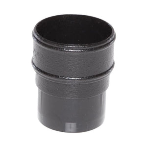 Aquaflow 68mm Cast Iron Effect Round Downpipe Socket