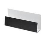 Black Universal Channel for Shiplap Cladding