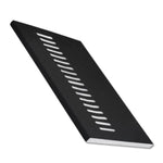 Black Vented Flat Soffit Board