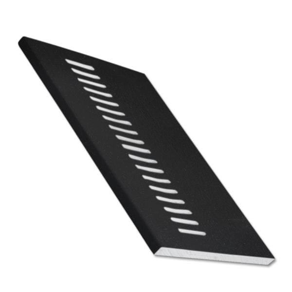 Black Vented Flat Soffit Board