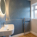 Chevron Blue Matt | 10mm X 1m X 2.4m