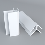 Duraklad 2-Part Internal / External Corner Trim White 3m
