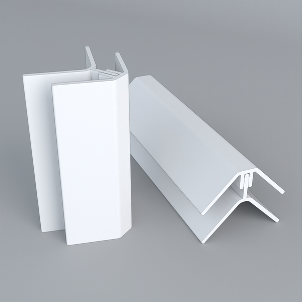 Duraklad Woodland Timber 2-Part Internal / External Corner Trim 3m in White