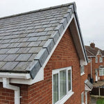 fascia end cap fitted onto house