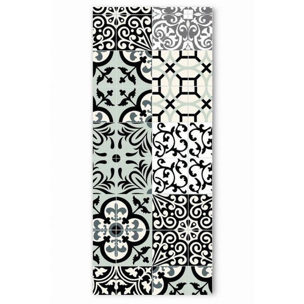 Patchwork Black Wall Panel 250mm x 2.6m x 8mm (Pack of 4)