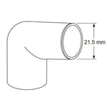 knuckle bend pipe drawing