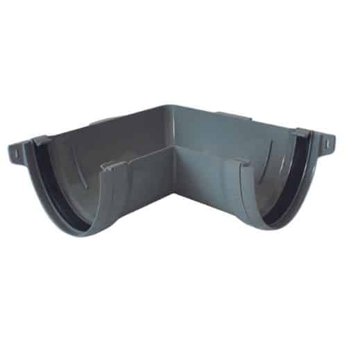 kommercial xtra gutter angle grey - installed