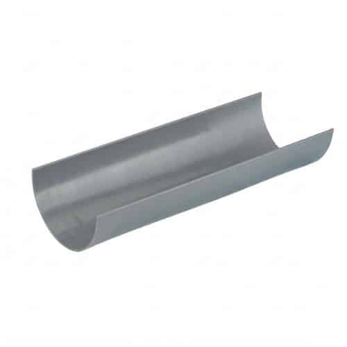 kommercial xtra gutter grey - installed