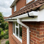 ogee guttering fitted on house