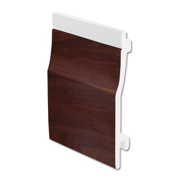 Rosewood Shiplap Cladding - installed