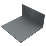 Duraklad 50 x 150mm Angle Trim Anthracite Grey 3m