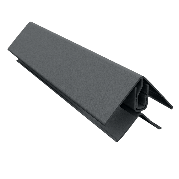 Duraklad Woodland Timber 2-Part Internal / External Corner Trim 3m in Anthracite Grey