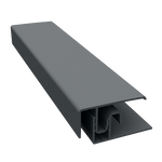 Duraklad 2-Part Edge Trim Anthracite Grey 3m