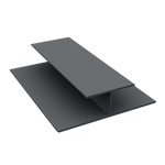 Duraklad 18mm Division / H Bar Trim Anthracite Grey 3m