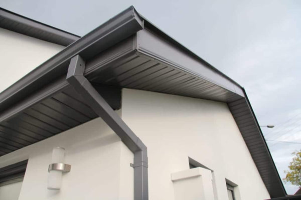 uPVC Fascia and Soffits - The Plastic Centre - installed