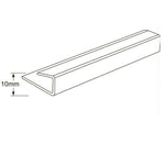 upvc end trim drawing