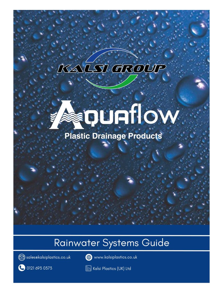 Aquaflow Rainwater Brochure - Plastic Guttering