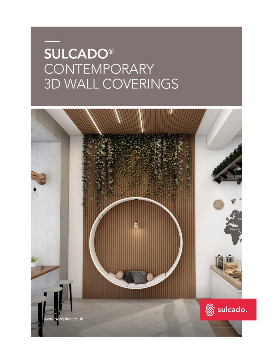 Sulcado Contemporary 3D Wall Coverings