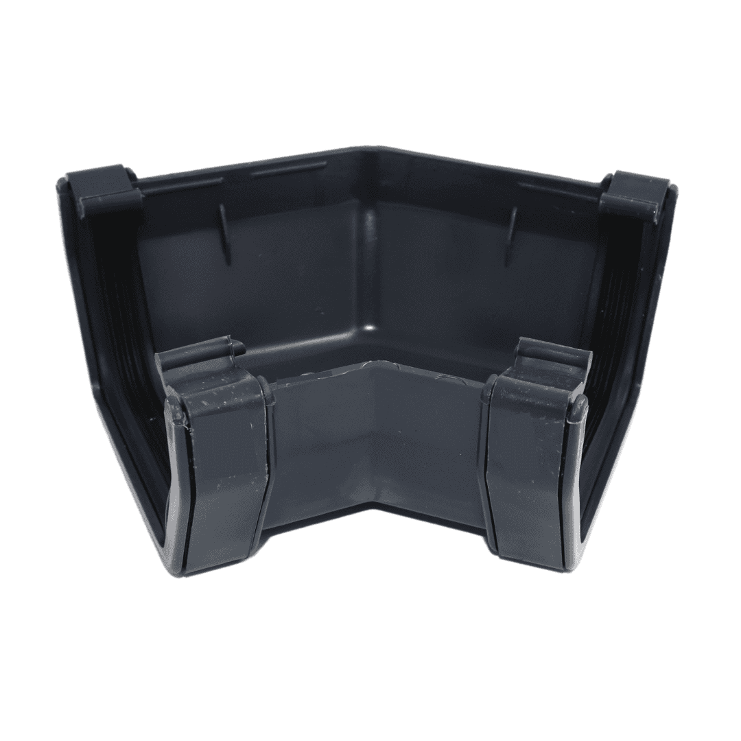 Dark Grey Square 135° Gutter Angle