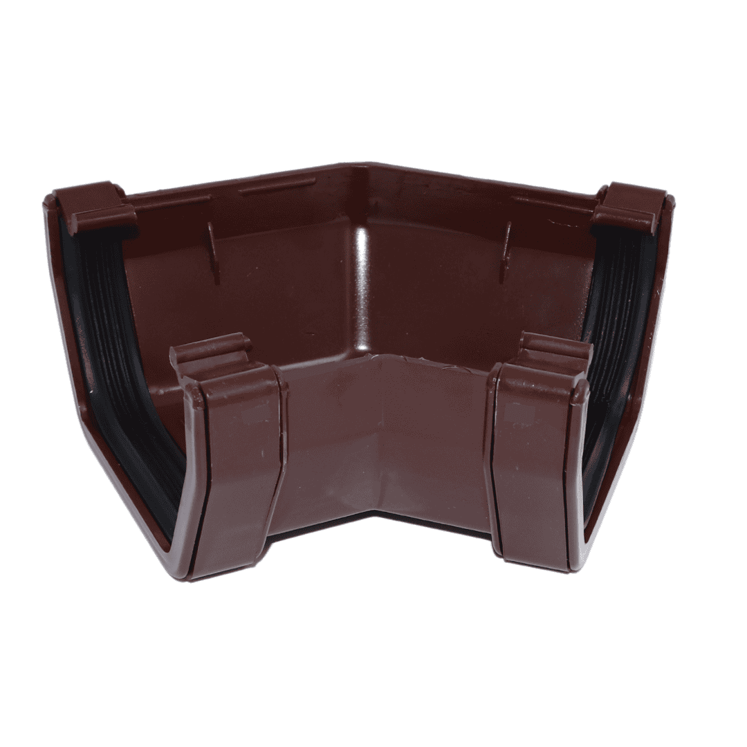 Brown Square 135° Gutter Angle