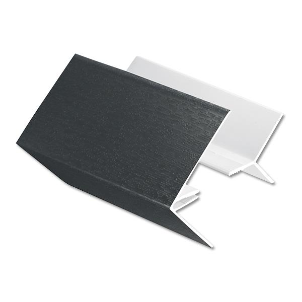 Anthracite Grey Shiplap Cladding External Corner Trim