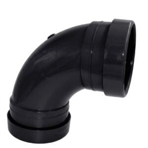 Aquaflow 110mm 135° Double Socket Bend Black