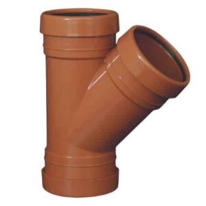 Aquaflow 110mm 87.5° Double Socket Branch