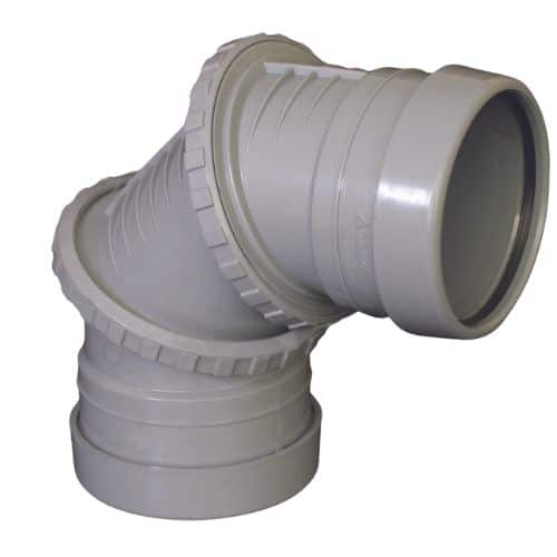 Aquaflow 110mm Adjustable Bend 90°