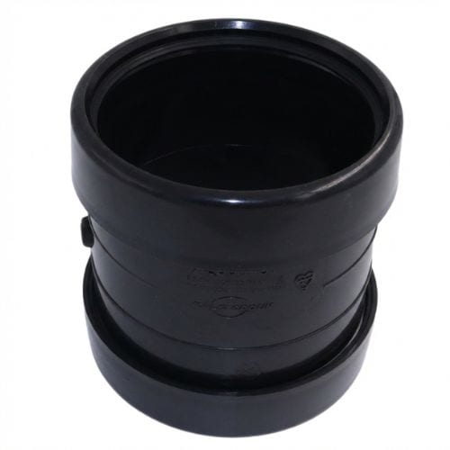 Aquaflow 110mm Coupler Slip Black