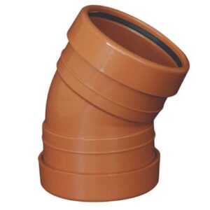 Aquaflow 110mm Double Socket 30° Bend