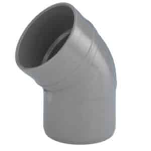 Aquaflow 110mm Pipe Single Socket Bend 135°