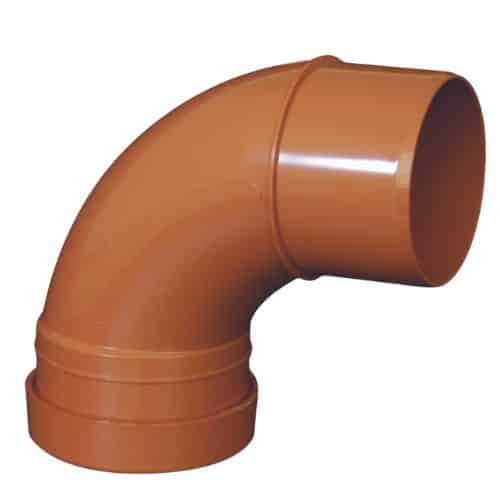 Aquaflow 110mm Single Socket 87.5° Bend