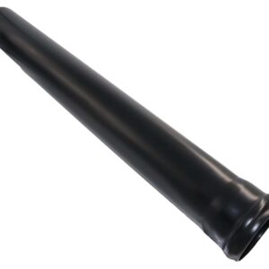 Aquaflow 110mm Single Socket Pipe Black