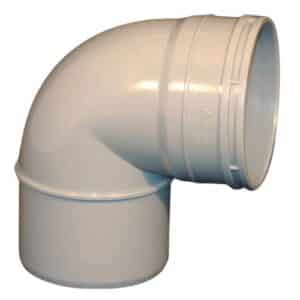 Aquaflow 110mm Single Socket Tight Bend 90°