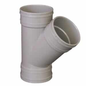 Aquaflow 110mm Triple Socket Branch 135°