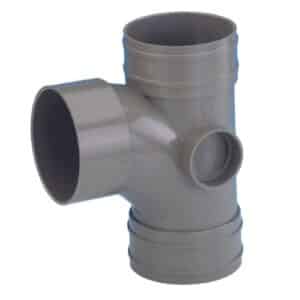 Aquaflow 110mm Triple Socket Branch 92.5°