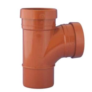 Aquaflow 110mm Underground 87.5° Double Socket Branch