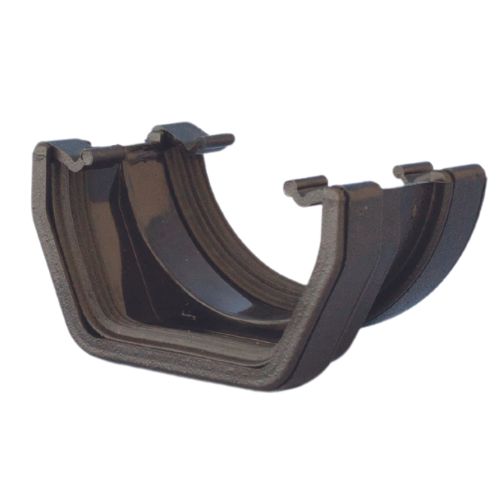 Aquaflow 112mm Cast Iron Effect Square to Round Gutter Adaptor