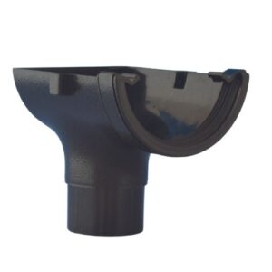 Aquaflow 112mm Cast Iron Effect Stop End Outlet