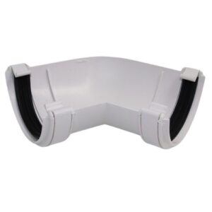Aquaflow 112mm Half Round Gutter Angle 120° White