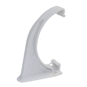 Aquaflow 112mm Half Round Gutter Fascia Bracket White