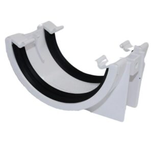 Aquaflow 112mm Plastic Half Round Gutter Union Bracket