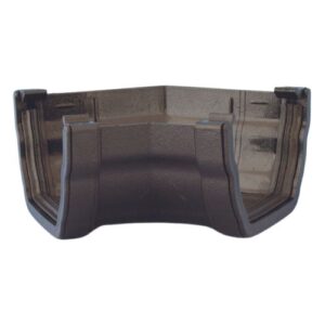 Aquaflow 114mm Cast Iron Effect Gutter Angle 135°